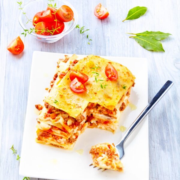 lasagnes home made par styliste culinaire pour éditeurs