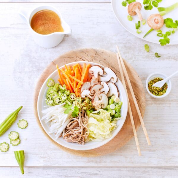 bouillon japonais réalisé par styliste culinaire pour éditeurs