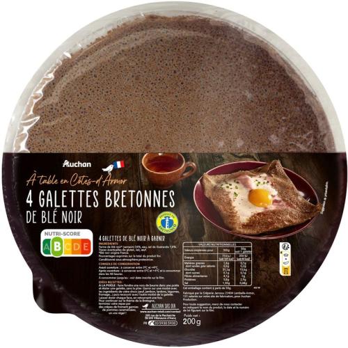 galette de blé noir garnie avec oeuf par styliste culinaire packaging