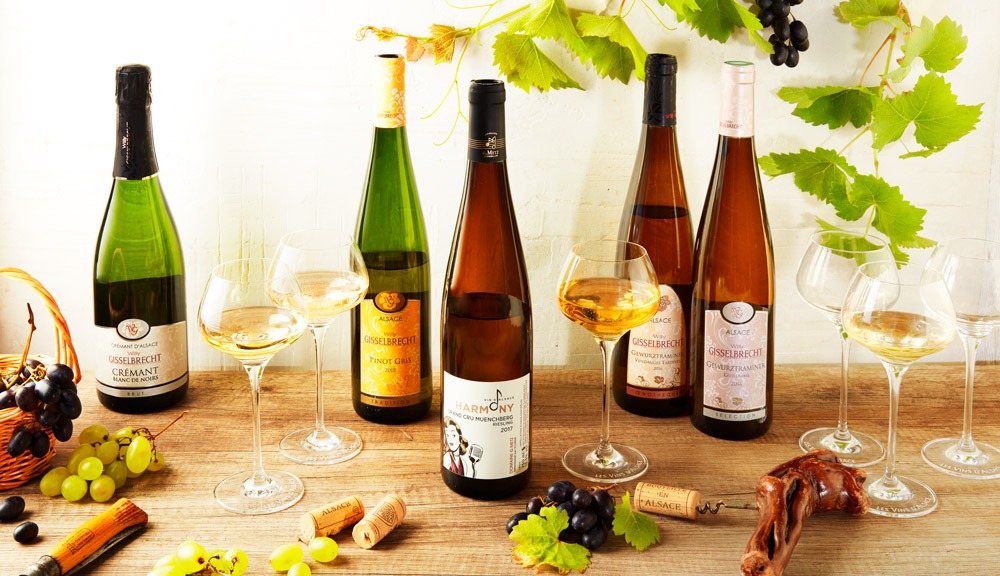 la route des vins d'Alsace proposée par styliste culinaire branding pour Schmid