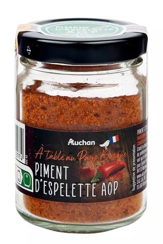 visuel de piment d'Espelette par styliste culinaire packaging